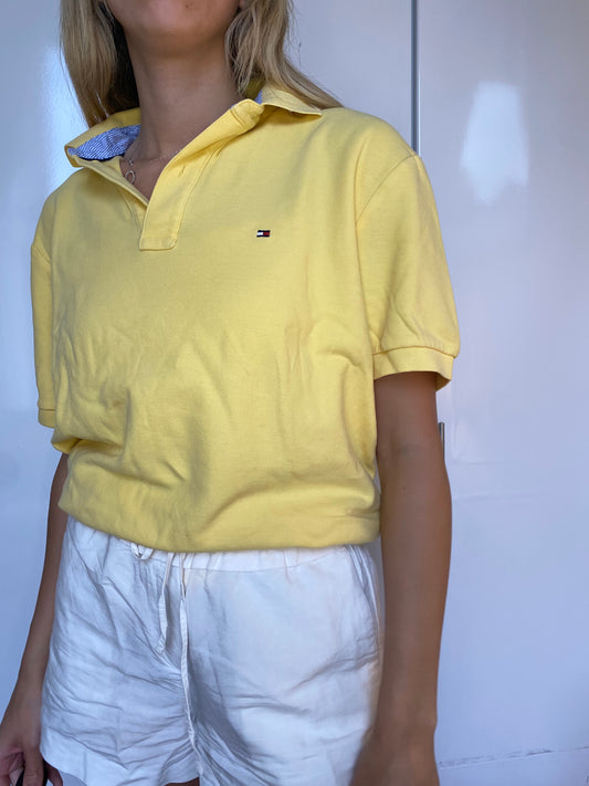 Tommy Hilfiger Polo Top | Size Medium | Cotton | Second-hand