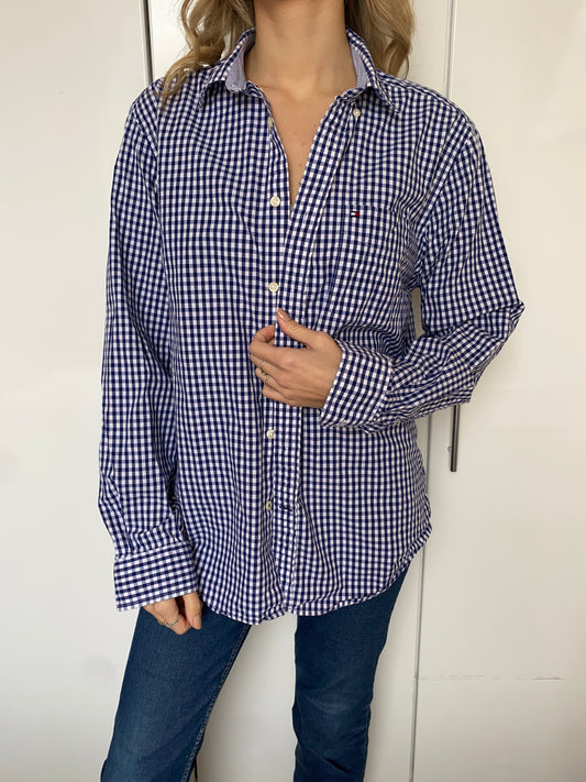 Tommy Hilfiger | Cotton | Long-Sleeve Shirt | Size Medium | Second-hand